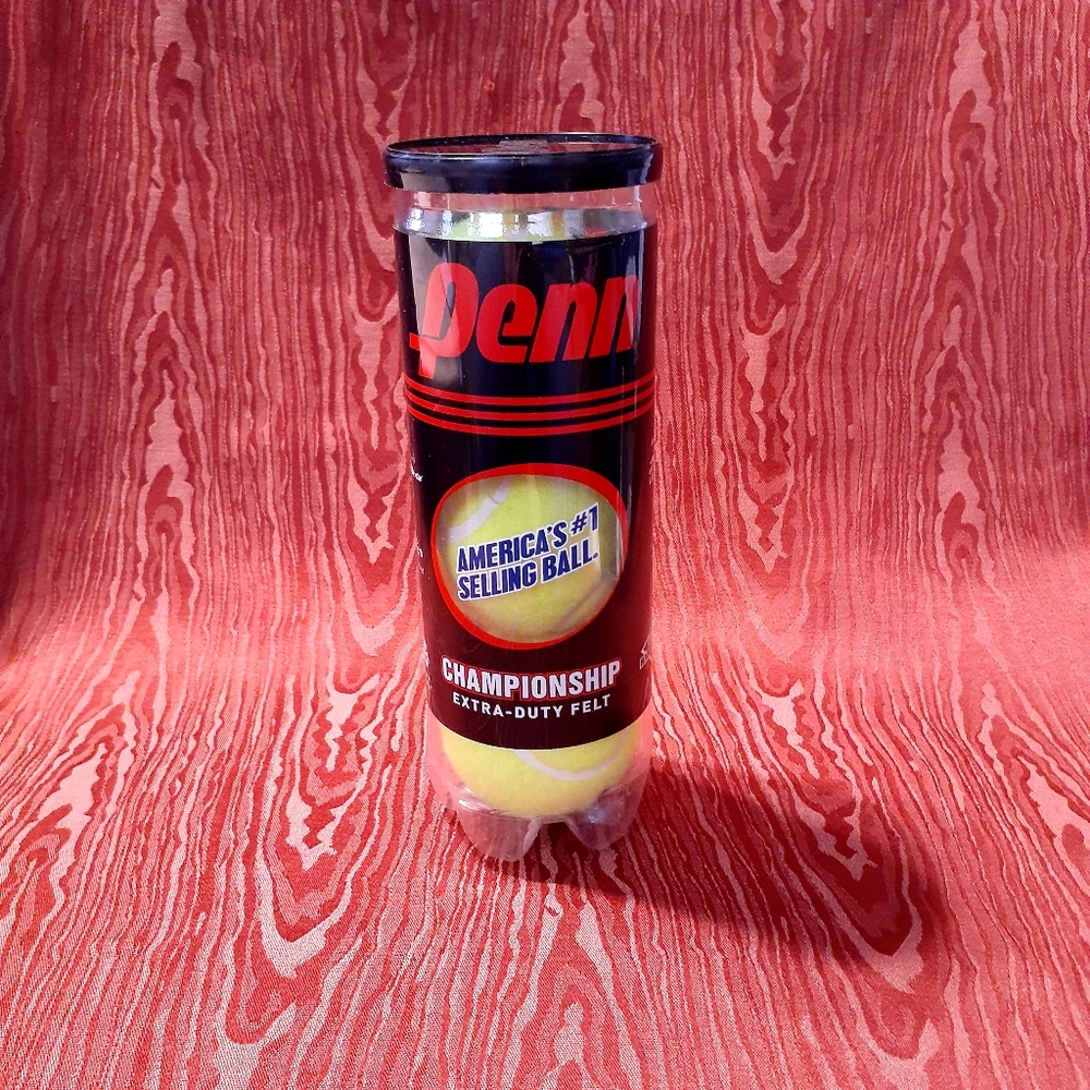 Penn Championship Extra-Duty Felt Tennis Balls #2 Unopened Can 3 Ball TENNIS FUN